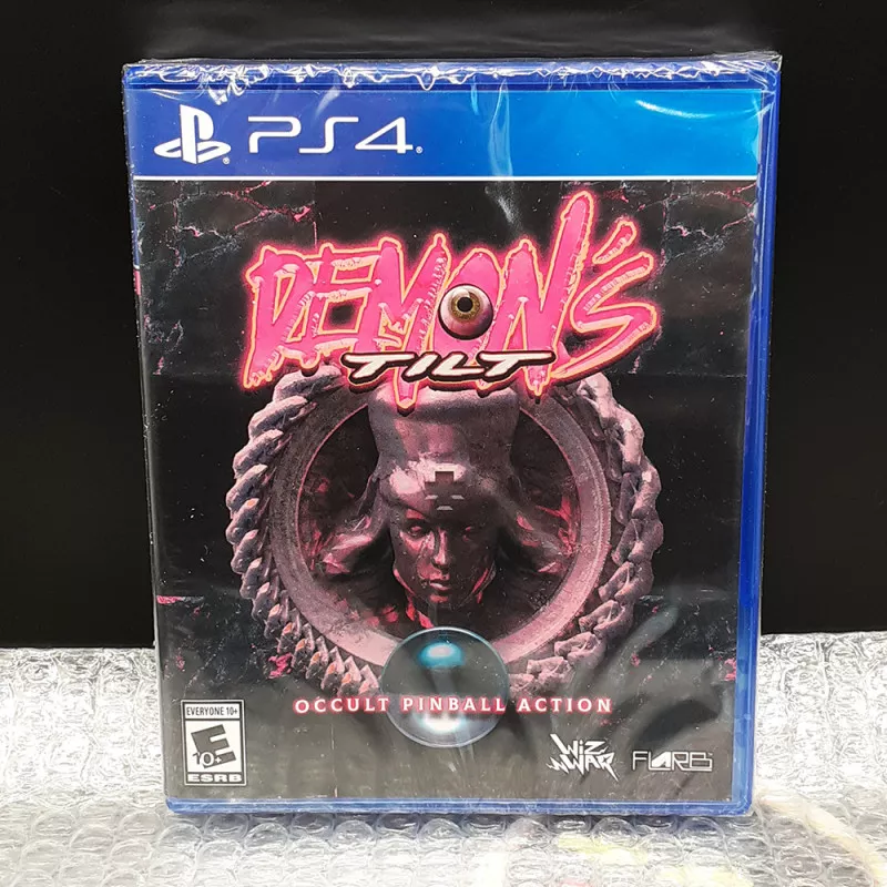 DEMON'S TILT Occult Pinball Action PS4 Limited Run Game LRG428 NEW (Flipper)