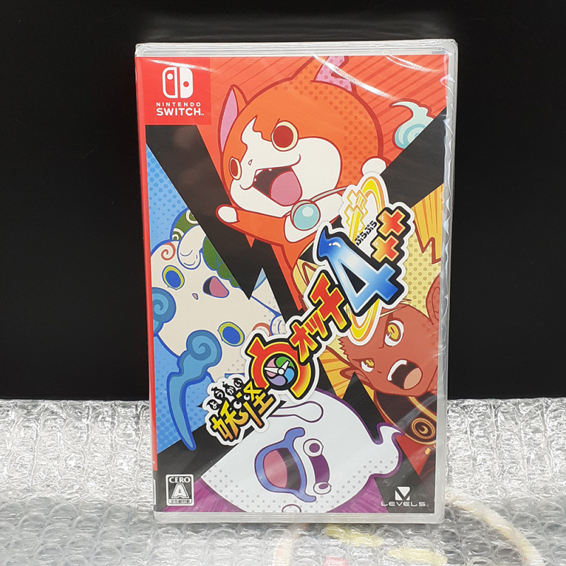 YO-KAI WATCH 4++ Nintendo SWITCH Japan Game New Sealed Youkai (Level5 RPG)