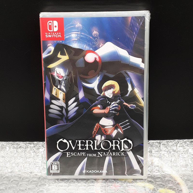 OVERLORD: Escape from Nazarick SWITCH Japan Game In ENGLISH New Kadokawa Action Adventure