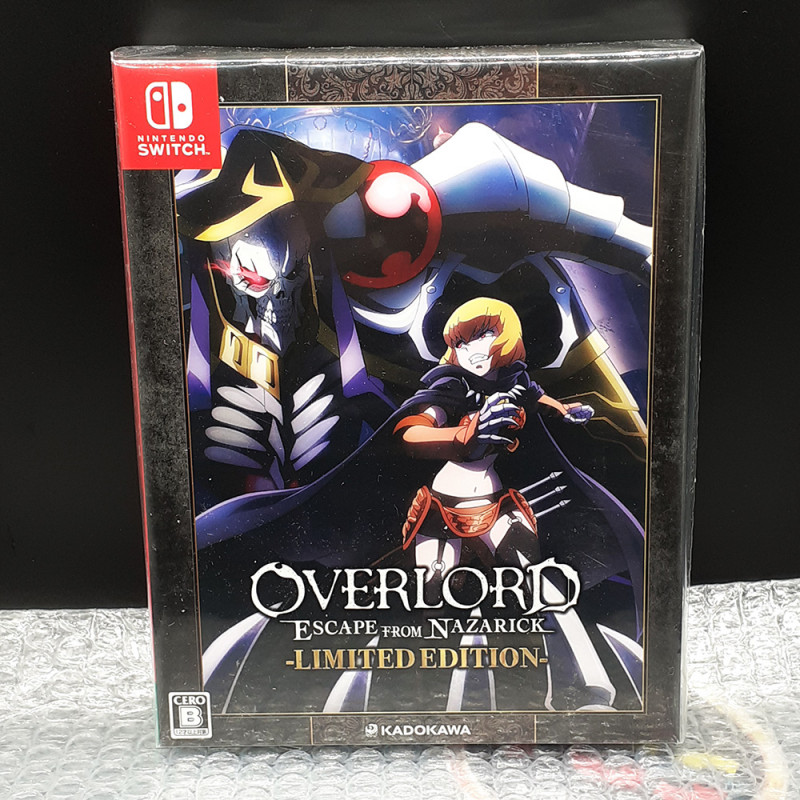OVERLORD: Escape from Nazarick Limited Edition SWITCH Japan Game In ENGLISH NEW