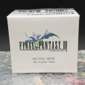 FINAL FANTASY III MUSIC BOX The Crystal Tower Square Enix Japan Official NEW