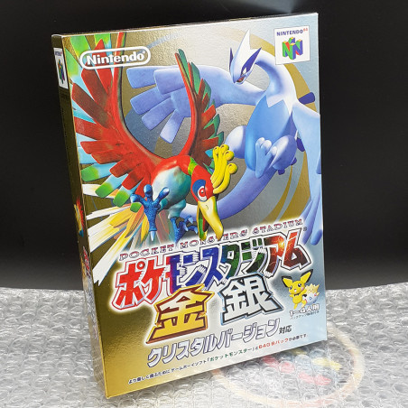 POKEMON STADIUM GOLD SILVER Crystal Ver. Nintendo 64 Japan N64 NEW Pocket Monsters