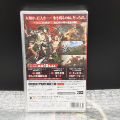Shingeki no Kyojin Attack On Titan 2: Final Battle Nintendo Switch Japan Game NEW