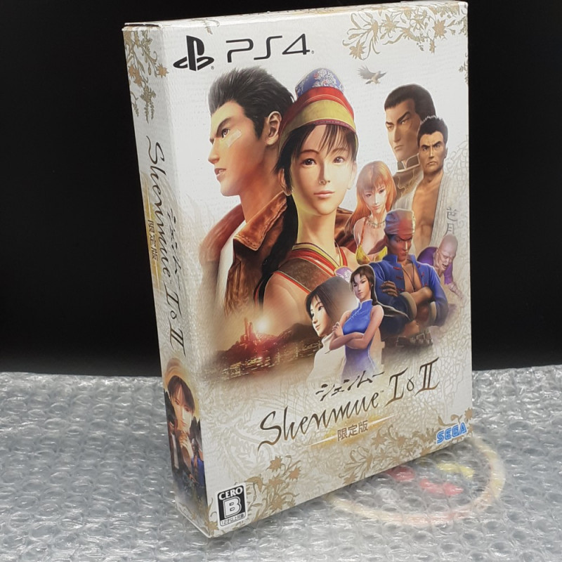 SHENMUE I & II Limited Edition PS4 Japan Game TBE Wth Soundtrack&Poster