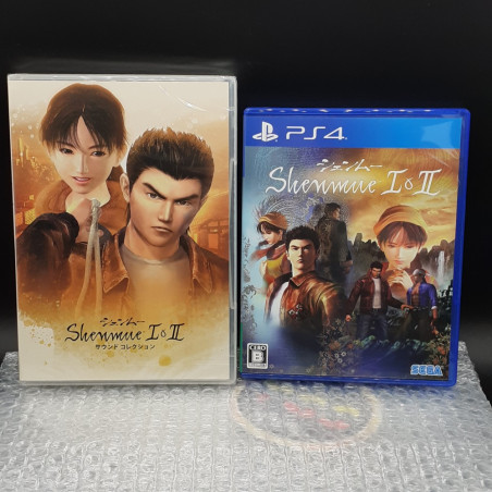 SHENMUE I & II Limited Edition PS4 Japan Game TBE Wth Soundtrack&Poster