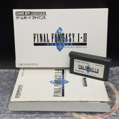 FINAL FANTASY I & II Game Boy Advance GBA Japan Ver. Square Enix RPG FF I.II