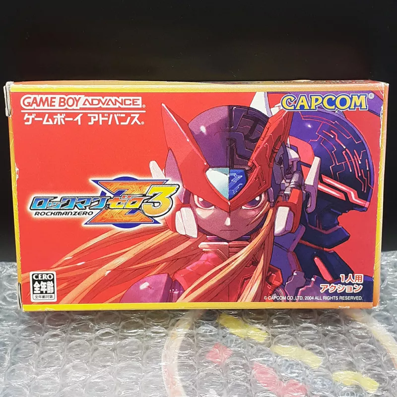 ロックマンゼロ3 Game Boy Advance GBA Japan Ver. Capcom Mega Man