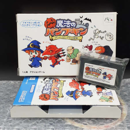 Mahou No Pumpkin Anne&Greg's Magical Adventure Castleween Game Boy Advance GBA Japan Ver.