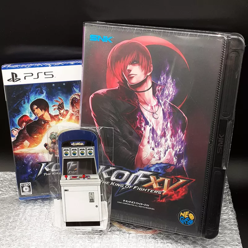 The King Of Fighters KOF XV Package NeoGeo Box IORI YAGAMI PS5 SNK 