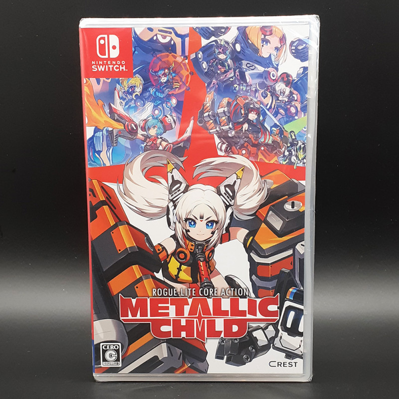 METALLIC CHILD Nintendo SWITCH Japan Game in ENGLISH NEW Rogue-Lite Core Action