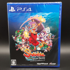 SHANTAE And The Seven Sirens PS4 Japan Game in ENGLISH Neuf/New Sealed Platform