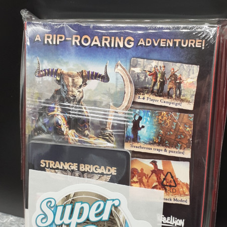 STRANGE BRIGADE Steelbook Ed.(2000Ex.) SWITCH Super Rare Games NEW (EN-FR-ES-DE-IT-JP-KR)