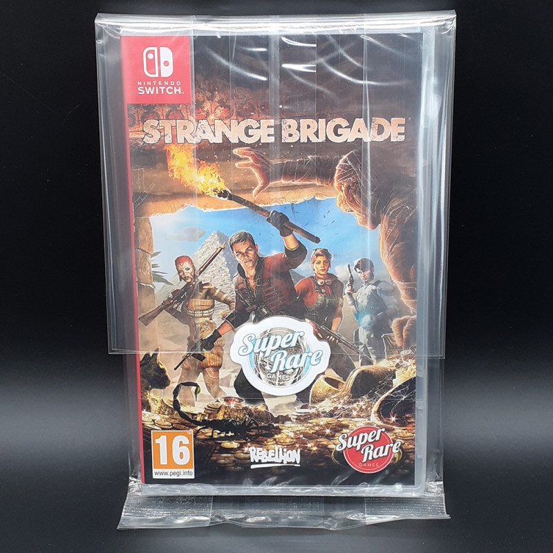 STRANGE BRIGADE SWITCH Super Rare Games SRG71(3000Ex.) NEW (EN-FR-ES-DE-IT-JP-KR)