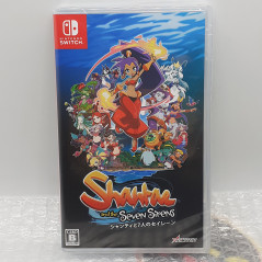 SHANTAE AND THE SEVEN SIRENS Nintendo SWITCH Japan Game in ENGLISH Neuf/NewSealed