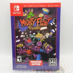 MIGHTY FIGHT FEDERATION Retro Edition (500Ex.) SWITCH Premium Edition Games NEW