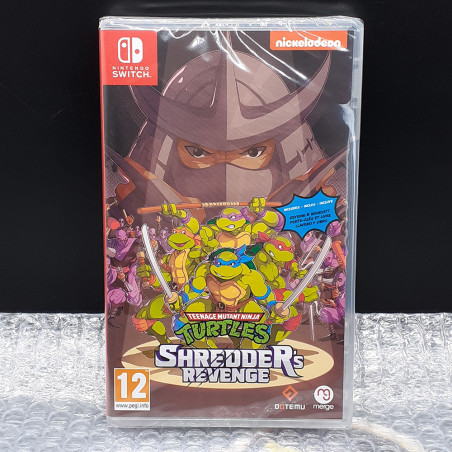 Teenage Mutant Ninja Turtles SHREDDER'S REVENGE +Bonus SWITCH NEW(EN-FR-DE-ES-IT-JP-PT)