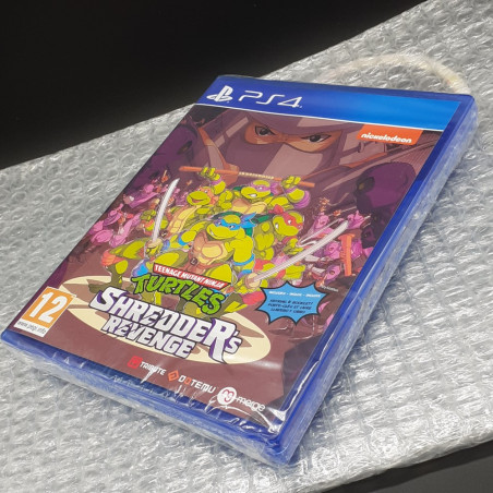 Teenage Mutant Ninja Turtles SHREDDER'S REVENGE +Bonus PS4 NEW(EN-FR-DE-ES-IT-JP-PT)