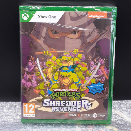 Teenage Mutant Ninja Turtles SHREDDER'S REVENGE +Bonus XBOX ONE NEW(EN-FR-DE-ES-IT-JP-PT)