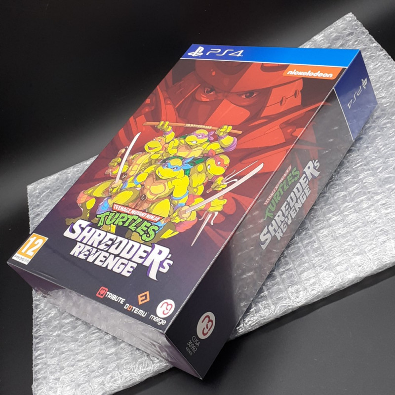 Teenage Mutant Ninja Turtles SHREDDER'S REVENGE Special Edition PS4 NEW(EN-FR-DE-ES-IT-JP-PT)