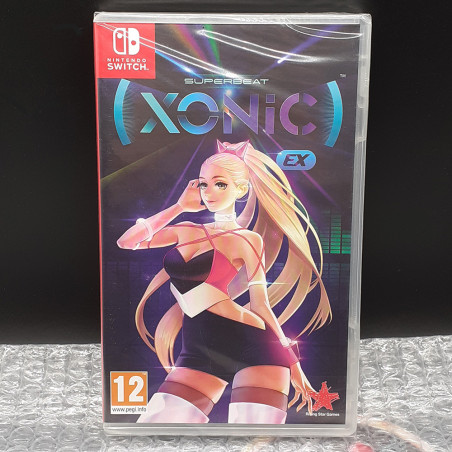 SUPERBEAT XONiC EX Nintendo SWITCH Euro Game in EN-JP Neuf/NewSealed MusicArcade