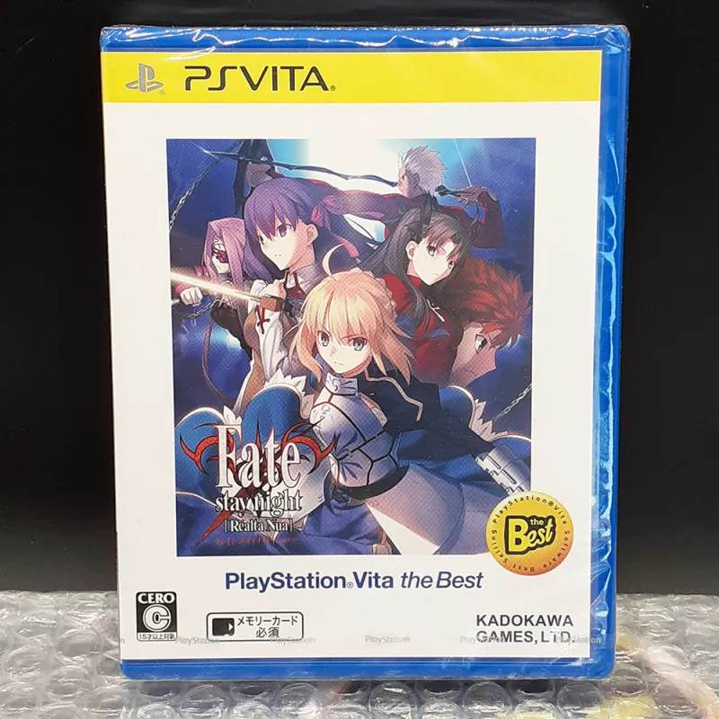 Fate Stay Night Realta Nua Ps Vita Japan Game Region Free Neuf New Kadokawa