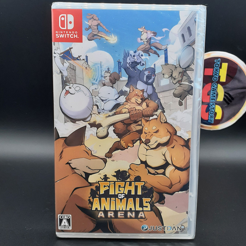 FIGHT OF ANIMALS: ARENA Nintendo SWITCH Japan Game In ENGLISH (Region Free) NEW