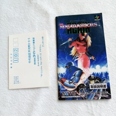 The Ninja Warriors Again Super Famicom Japan Ver. Beat Them All Taito 1994 (Nintendo SFC)
