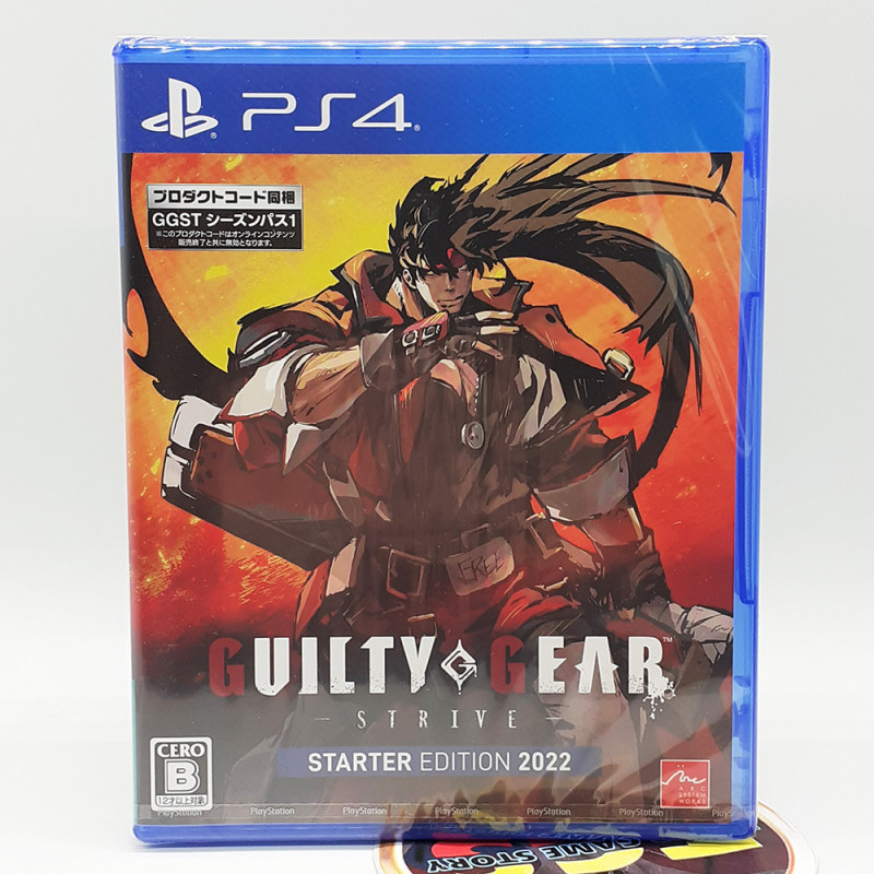 GUILTY GEAR Strive [Starter Edition 2022] PS4 Japan Game NEW Fighting ArcSystemWorks