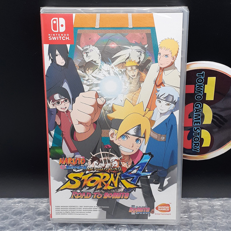 Naruto Shippuden Ultimate Ninja Storm 4 Road to Boruto Switch Asia Game(ENGLISH)NEW