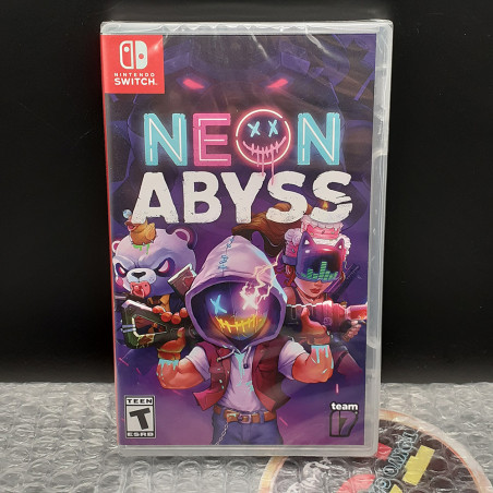 NEON ABYSS Nintendo Switch Limited Run/Team17 NEW Game in EN-FR-ES-DE-IT-JP Roguelike Run'n'Gun