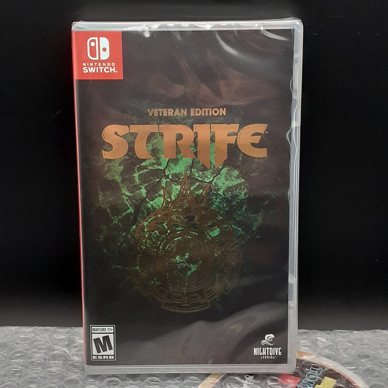 STRIFE Veteran Edition Switch USA Game NEW NightDive Studios/Limited Run