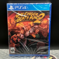 ONE FINGER DEATH PUNCH 2 PS4 USA Neuf/New Sealed Brawler Fighting EastAsiaSoft