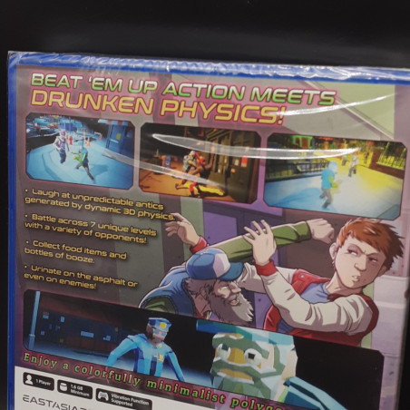 DRUNKEN FIST PS5 USA Game Neuf/New Sealed Beat 'em Up EastAsiaSoft Playstation 5