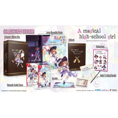 A Magical High-School Girl Collector's Edition SWITCH Strictly Limited Games NEW