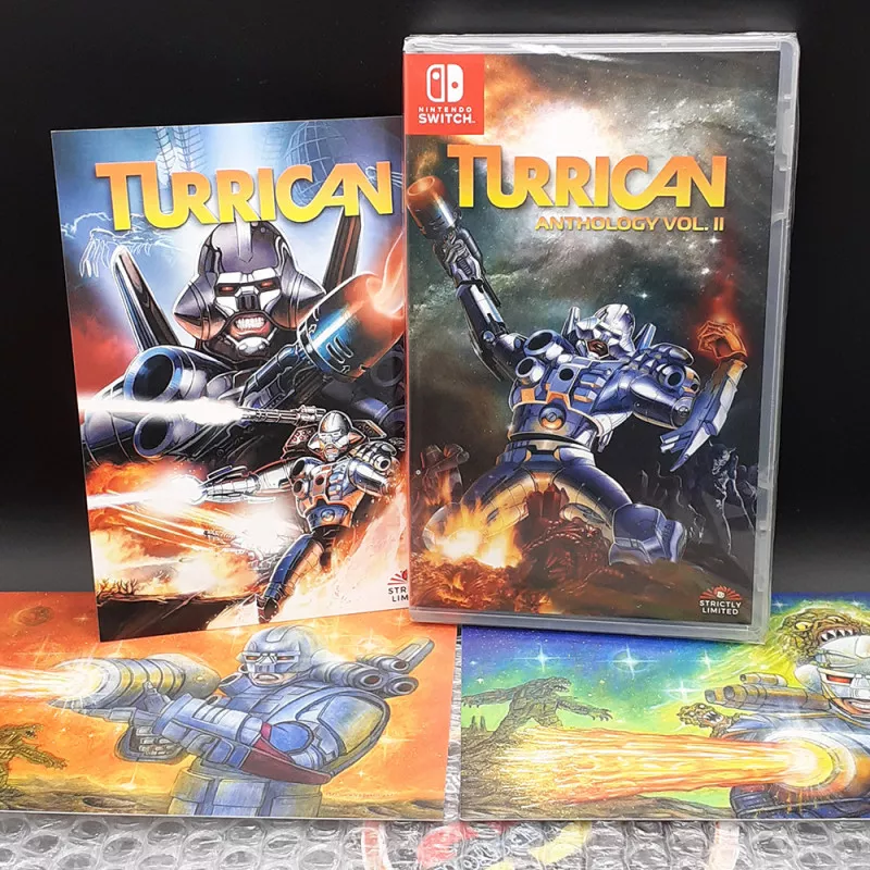 売れ筋日本 タリカン TURRICAN アンソロジー 完品 セット新品未開封 家庭用ゲームソフト
