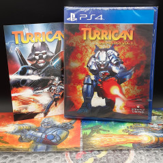 TURRICAN Anthology Vol.1 PS4 Strictly Limited Games (2000Ex!) SLG37+Cards NEW