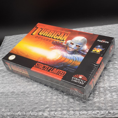 SUPER TURRICAN COLLECTION (1+ Director's Cut) Strictly Limited Games SNES US NEW