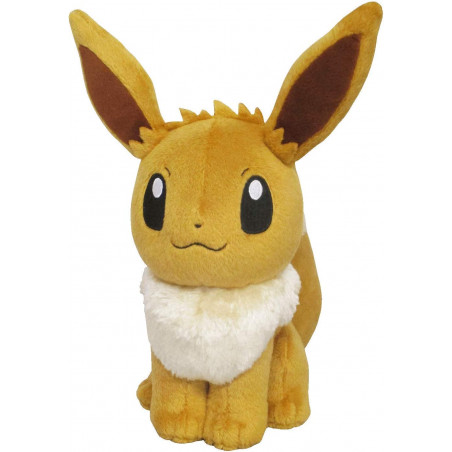 Sanei POKEMON Pocket Monsters All Star Collection EVOLI Eevee Plush/Peluche JPN NEW
