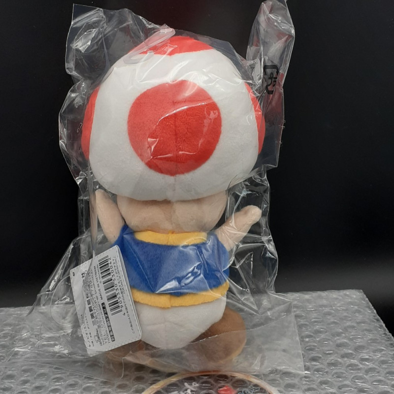 Achat Vente Sanei Super Mario All Star Collection Toad Kinopio Plushpeluche 8433