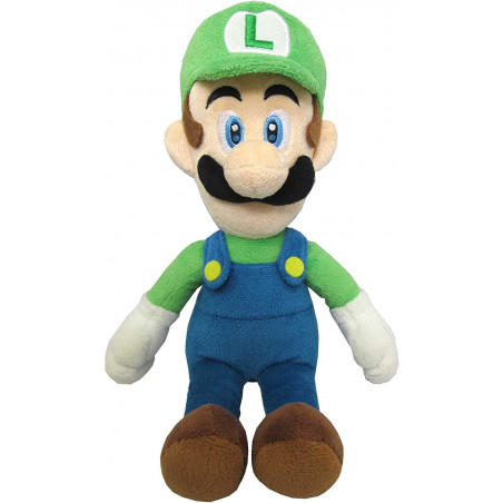Sanei Super Mario All Star Collection LUIGI Plush/Peluche JAPAN NEW