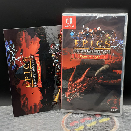 Epics of Hammerwatch: Heroes' Edition SWITCH Strictly Limited Games SLG66 NEW
