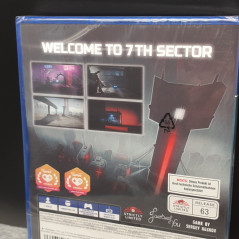 7th SECTOR PS4 Strictly Limited Games (1500Ex!) SLG63+Card Neuf/NewSealed