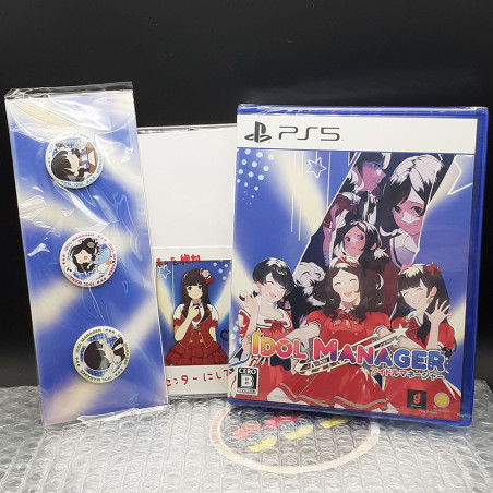Idol Manager +Bonus PS5 Japan Game in ENGLISH Neuf/NewSealed