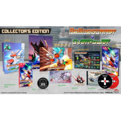ROLLING GUNNER + OVERPOWER Collector's Edition Strictly Limited Games SWITCH NEW Shmup