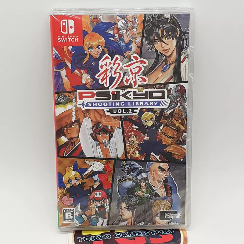PSIKYO SHOOTING LIBRARY Vol.2 SWITCH Japan Game in ENGLISH NEW