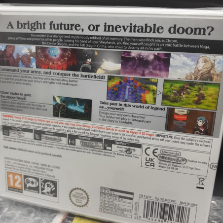 FIRE EMBLEM AWAKENING Nintendo 3DS Euro PAL Game (EN-DE-FR-ES-IT) Neuf/NewSealed