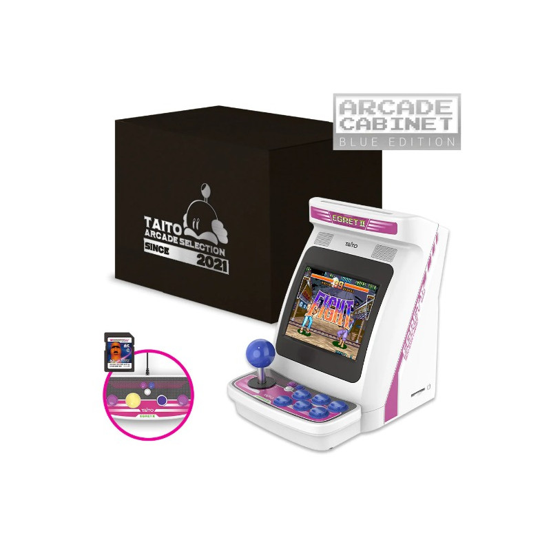 EGRET II MINI Arcade Cabinet Blue Edition +50 Games&Trackball StrictlyLimited EU