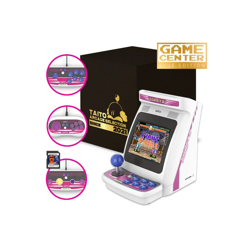 EGRET II mini Arcade Game Center Blue Full Set Luxury Edition StrictlyLimited EU