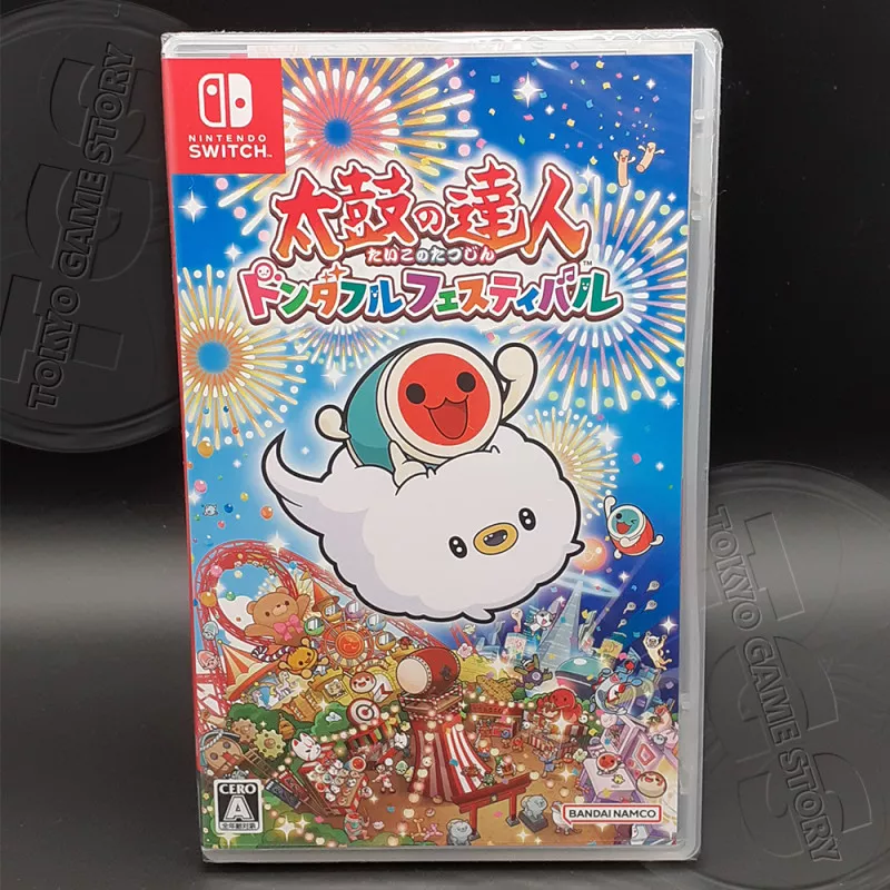 太鼓の達人 ドンダフルフェスティバル Nintendo SWITCH Japan Game In ENGLISH New
