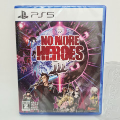 No More Heroes III PS5 Japan Game in EN-FR-DE-ES-IT-KR-PT Neuf/NewFactorySealed